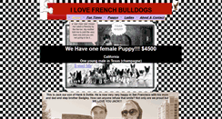 Desktop Screenshot of frenchbulldoggy.com